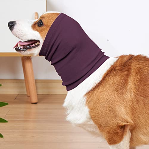 DDFS Fones de ouvido sem aba, orelha de cachorro, com cancelamento de ruído, orelhas silenciosas, pe