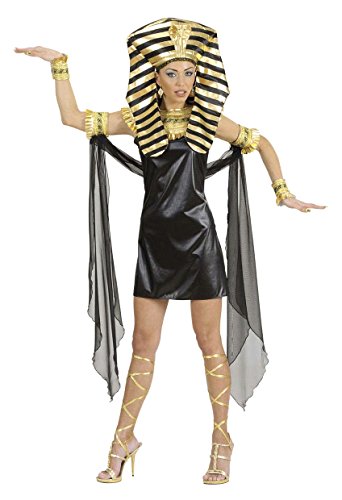 "Cleopatra" (Dress, Collar, Armbands With Veil, Cuffs, Leg Ties, Headpiece) - (L)