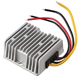 Gettimore Convertidor de voltaje DC-DC Step-Up 60W 5A con 95% de eficiencia IP68 impermeable para iluminación LED de coche y barco