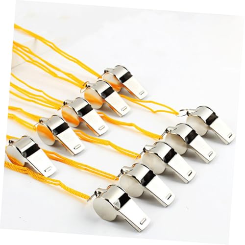BESPORTBLE 24 silbatos para entrenadores con cordón miniatura 5