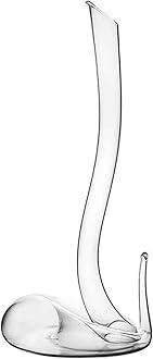 LOGEA Rotwein-Schlangen-Form, Handgeblasen 100% bleifreies crystal glass Cobra Wein decanters, creative Schlanga tented decantors Rotweininkarffe,53CM [Energy Class A]