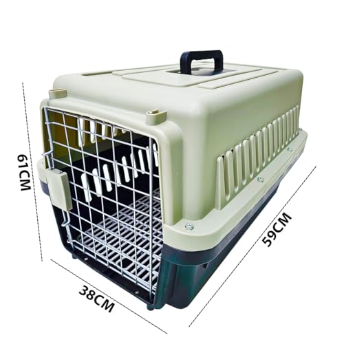 Caixa plástica Transporte Cães porte médio Nº2