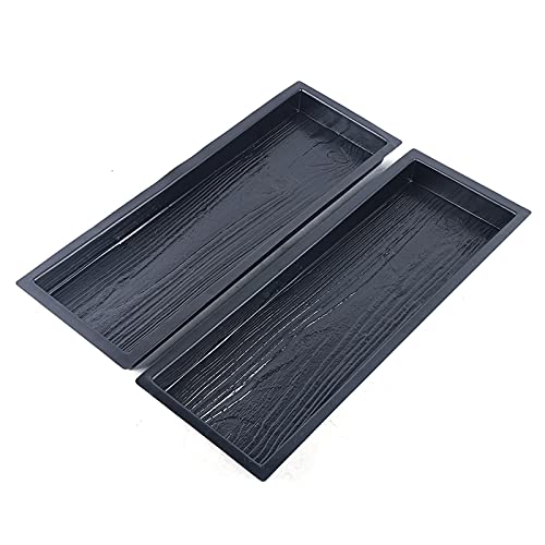 Concrete Molds, Big DIY Precast Concrete Molds, 2pcs Wooden Pavers Cement Paver Mold, Pavers for Garden Walkway