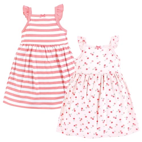 Image of Hudson Baby Girl's Cotton Dresses