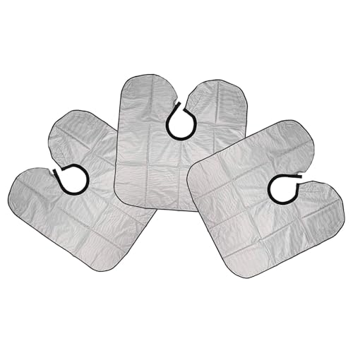 3 piezas capa impermeable corta para peluquería profesional miniatura 1