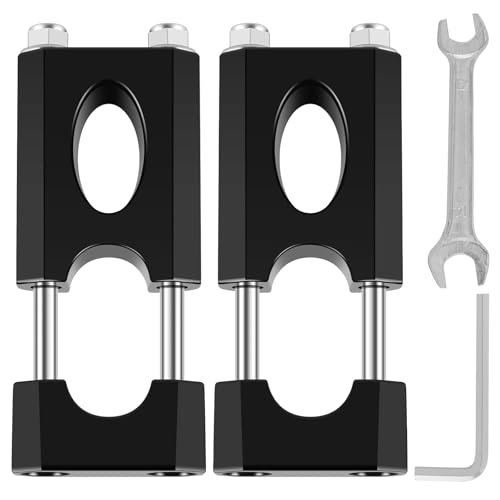 Pince montage guidon 7/8 pouces aluminium rehausseur universel pour dirt pit bike