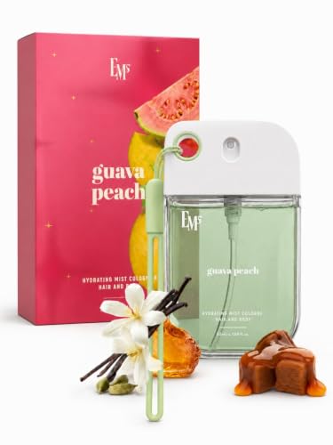 Image of EM5 Guava Peach Hair & Body Mist | Fruity Fresh | Hydrating | 50ml
