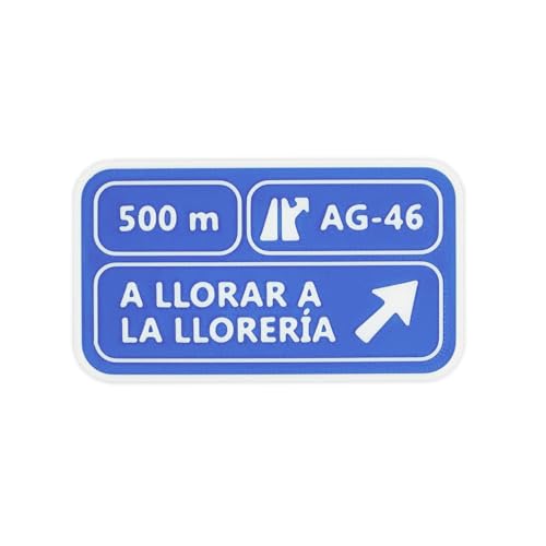 Parche A LLORAR A LA LLORERÍA para Mochila Militar - Parche PLA Mochila Táctica Cross Training - Accesorio Mochila y Chaleco