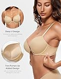 Wingslove Women's Push Up Bra Deep V Plunge Underwire T-Shirt Bra Wingslove Women's Push Up Bra Deep V Plunge Underwire T-Shirt Bra