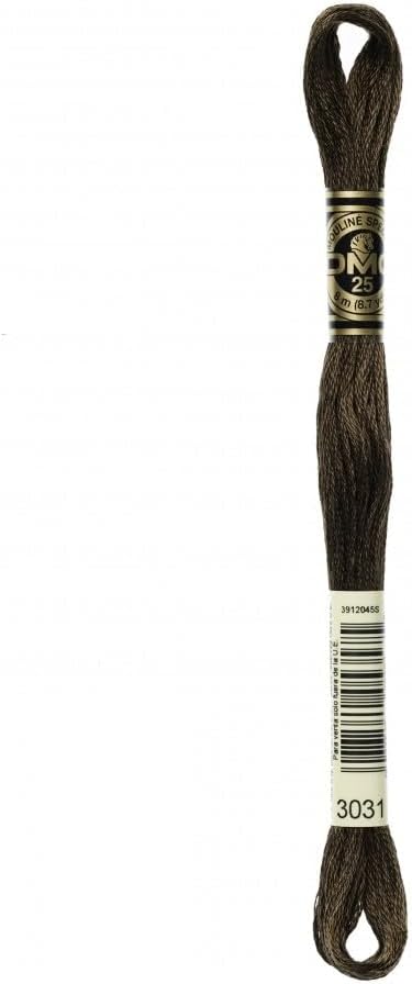 DMC Stranded Cotton Embroidery Thread 3031 - per skein