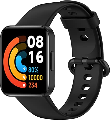Bracelet compatible avec Xiaomi Mi Watch 2 Lite/Redmi Watch 2 Bracelet de sport en silicone Bracelet de rechange Cover