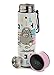Price comparison product image Puckator Pusheen - Stainless Steel Water Bottle with Led Temperature Display - Cold for 24h and Hot for 6h - Metal Water Bottles with Cat Gaming - Modern Thermos Flask - Bpa Free - 450 ml