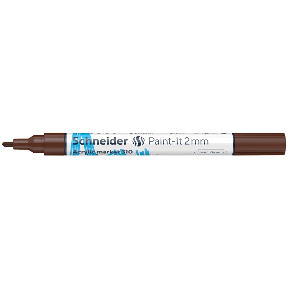 SCHNEIDER 310 AKRİLİK MARKER 2MM KAHVERENGİ-120107