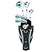 Nitro X Factor 13 Piece Golf Set All Graphite Ladies, Left Handed,Teal/Silver