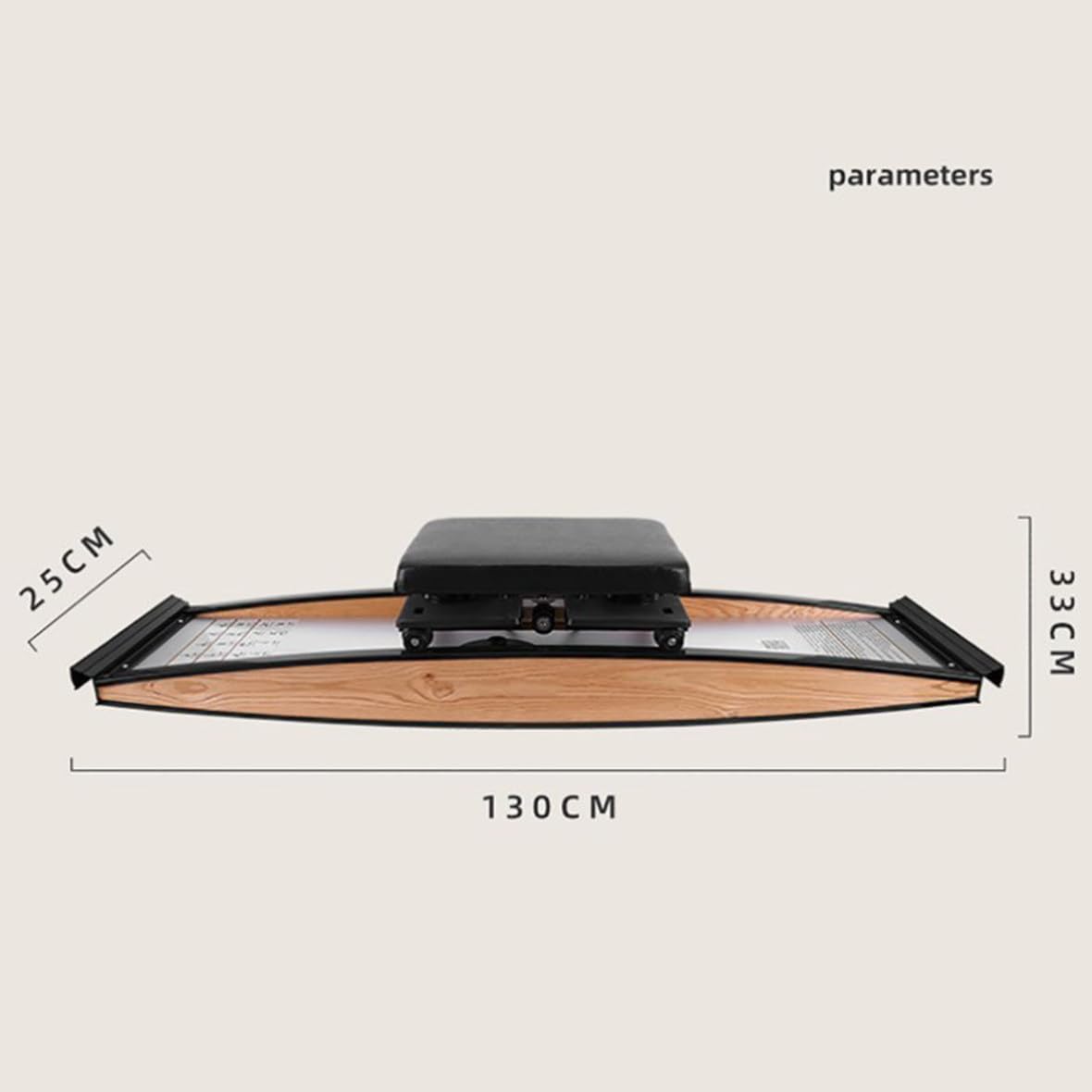 Macchina da sci simulata per interni, attrezzatura professionale per fitness indoor con bastone da passeggio, resistenza regolabile liberamente 0-100 kg