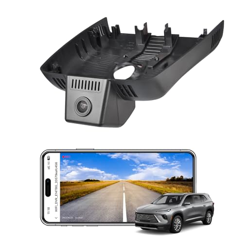 Mangoal 4K Dash Cam Custom fit for Buick Enclave Gen3 2025-2026 (Model C), Base Essence Premium Avenir Preferred, Integrated OEM Look, UHD 2160P Video, WiFi & App, Easy to Install, 64GB Card