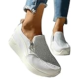 >> parte superior las zapatillas deporte moda zapatos casuales mujer zapatillas deporte transpirables punto elástico mocasines con cómoda casuales caminar oafer zapatos zapatillas deporte corte bajo zapatillas deporte mujer casual deslizar en zapatos perezosos transpirables mocasines planos ahuecados sandalias Sandalsie tamaño zapatos caminar sandalias correr deporte atlético mujeres hombres deslizarse en soporte arco ancho espuma viscoelástica ancho blanco negro comodidad fascitis plantar