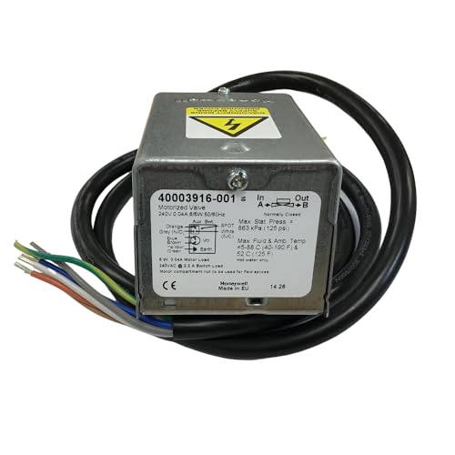 Honeywell 40003916-001 Replacement Powerhead for 2-Port Motorised Zone Valve V4043H1056 230V 50Hz Easy-Fit Actuator Head