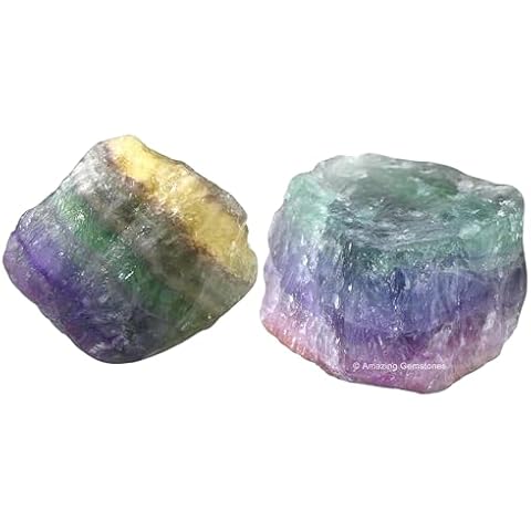 Fluorite Raw Crystals by Amazing Gemstone Cover