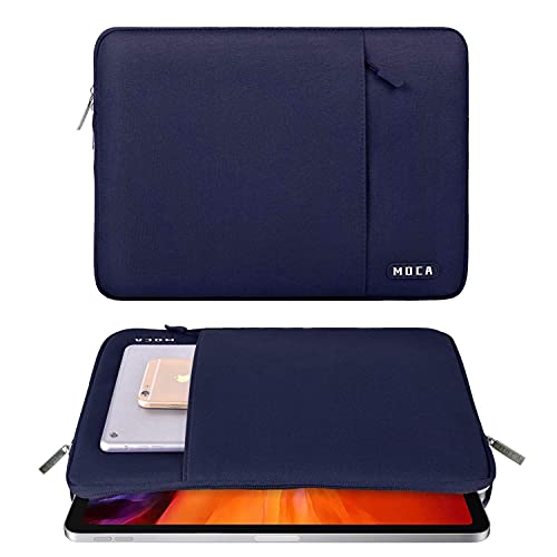 Image of MOCA 9-11 Inch Tablet Sleeve Bag Carrying Case Fits New 11-inch iPad Pro M4 /iPad Air M2 2024, Air 5 /4 /3 10.9 inch /10.5 inch, Pro 11 M2, i-Pad 10th 10.9, i-Pad 9 /8th Gen 10.2, Tab S8 /S9 11 inch