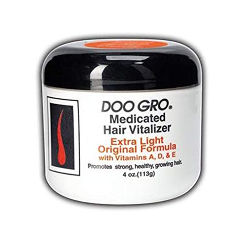 Doo Gro Medicated Hair Vitalizer Extra Light Original Formula for Healthy Hair 4 Oz