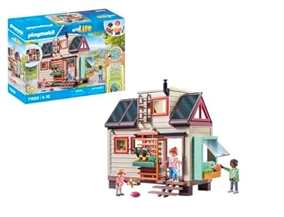 PLAYMOBIL myLife 71509 Casa pequeña, un hogar Familiar diverso y amueblado con Accesorios detallados, una casa en Miniatura con jardín, Juegos sostenibles para niños a Partir de 4 años | Ya disponible en tu tienda friki favorita! En mundofriki.es!