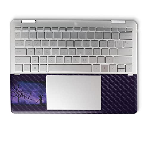 Image of MightySkins Carbon Fiber Skin Compatible with HP Spectre x360 14 inch (2022) Full Wrap Kit - Mystic Reaper | Protective, Durable Textured Carbon Fiber Finish | Easy to Apply | Made in The USA