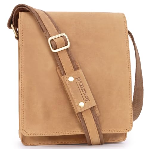 Bucklestone - Bolso Bandolera/Oganizador/Messenger - Tablet/iPad - Hunter Cuero - WARWICK (S) -...