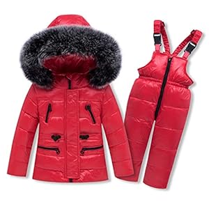Winter Kinderkleding Sets Sneeuw pak Jassen + Jumpsuit 2 stuks Set Baby Jongen Meisjes Eendendons Jassen Peuter Meisje…