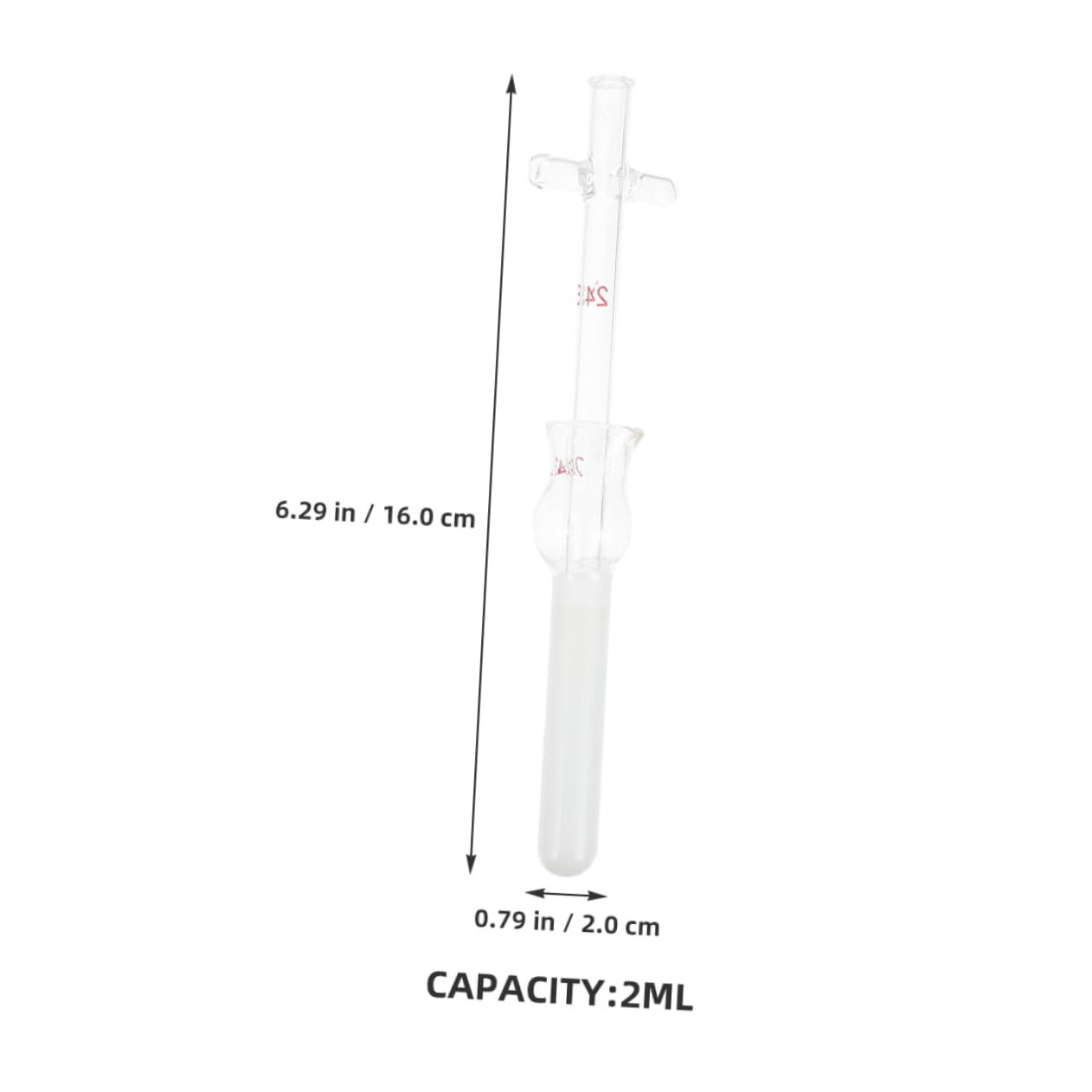 Zerodeko 4 Sätze Gewebeschleifer Klein Laborhomogenisatoren Stößel Laborzubehör Experiment Liefert Zubehör Für Laborgläser Laborversorgung Glas Transparent 2 Stück * 4