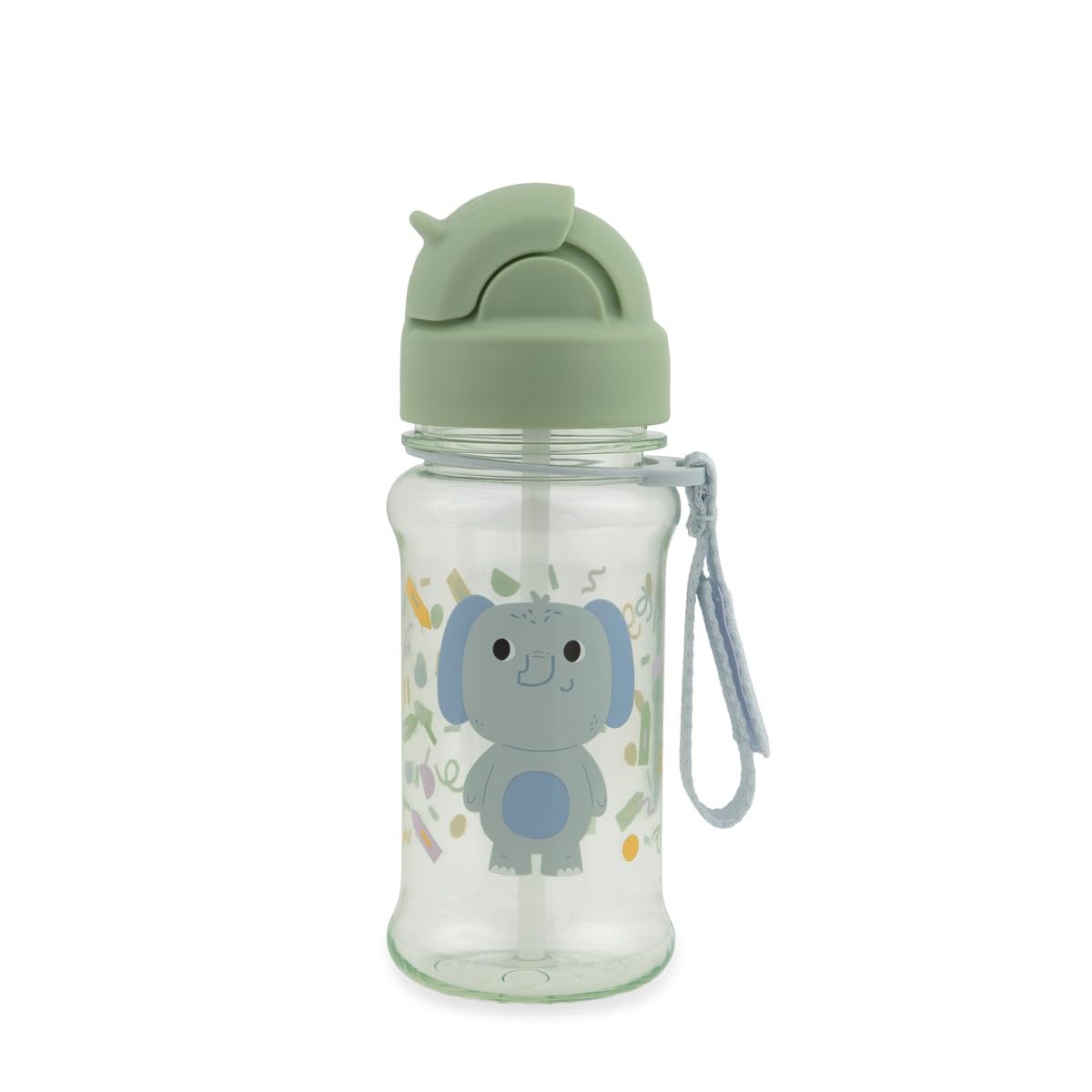 Skip Hop Besties Squad Straw Bottle Elephant 12M to 36M-image-12