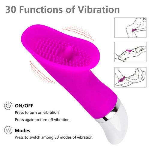 Sex Toys for Women Licking G-Spot Clitoris Stimulation Massage 30 Speed Tongue Vibrator Female Toys Adult Toys - Thumbnail 7
