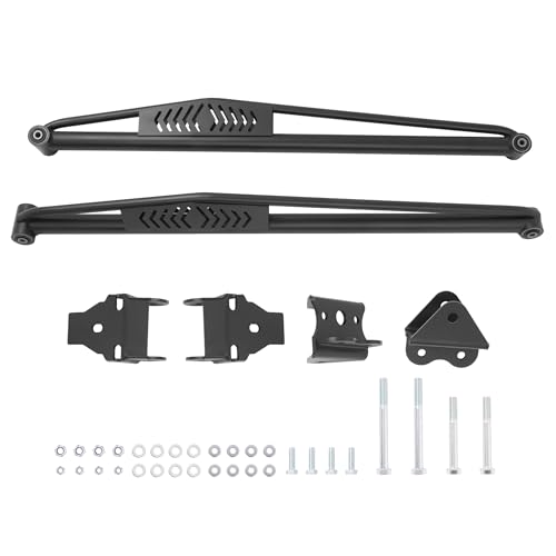 ALMULOO Traction Bar w/Mounting Brackets Compatible with 2005-2024 Toyota Tacoma 6-Lug 2WD 4WD Steel Black Powder Coated by ALMULOO - Used condition - Image 2