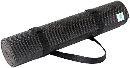 Active Paisley Non-Slip Yoga Mat- Extra Thick 1/4 Inch 7 mm, Exercise Mat with Carrying Strap, Best Mat for Travel or Home, Extra Long 72 X 24 Inches, Memory Foam Good For Your Knees and Environment