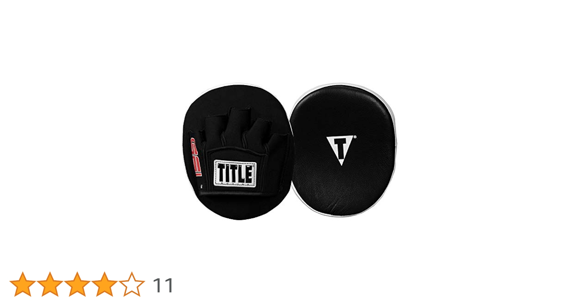 TITLE パンチングミット 黒 Amazon | TITLE ボクシングブラックパンチミット2.0、ブラック