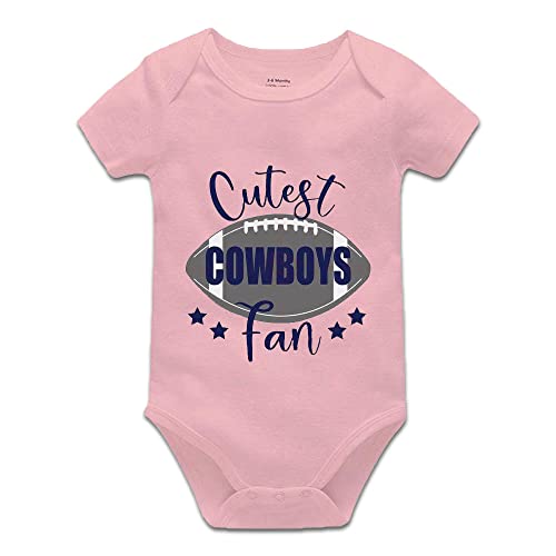 Cutest Cowboys Fan Baby Boy Girl Onesie Newborn Romper