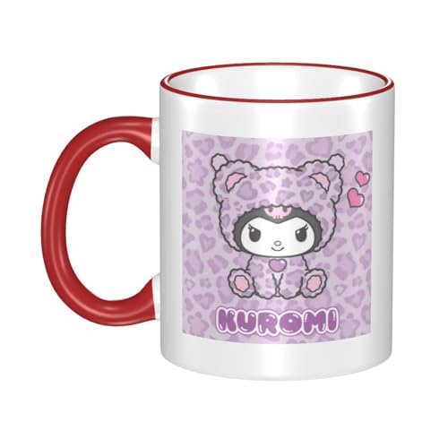 マイメロディ マグカップ 保温・保冷 電子レンジ対応 コーヒーカップ 陶器 セラミック 耐高温 軽量 個性人気 誕生日プレゼント大容量 Red