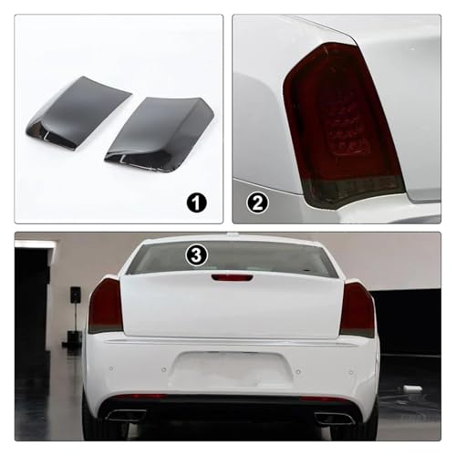 Cubierta para luz trasera soluciona desgaste óptico Chrysler 300C 4