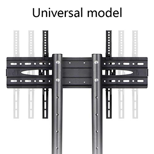 Soporte universal de piso para TV, móvil con ruedas miniatura 6