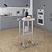 Express KitchQuip Stainless Steel Work Table | Metal Kitchen Food Prep Table | NSF (18
