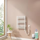 Heilmetz Smart WiFi Badheizkörper Elektrisch 70x50cm Elektrischer...