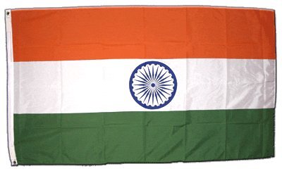 Flaggenfritze XXL Flagge Fahne Indien 150 x 250 cm