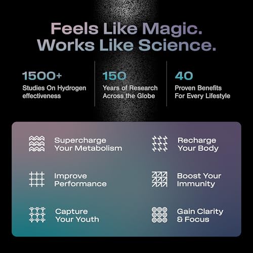 Echo Flask Hydrogen Water Bottle - Active Hydration Solution with Water Intake Tracking & LCD Touch Screen - Compact & Convenient - Transparent Hydrogen Flask - 12 oz - Image 6