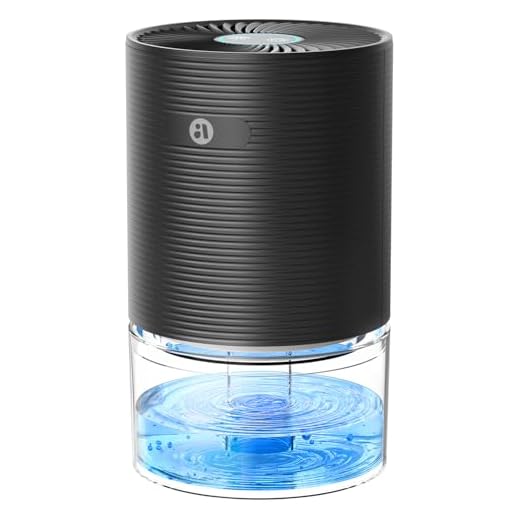 Dehumidifiers, Small Dehumidifiers for Home Bedroom 2300 Cubic Feet with Auto-off, Ultra-Quiet Mini Dehumidifier with Lights Energy Saving for Basement Bathroom Office RV