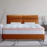 Calivox Hybrid Mattress, 10 Inch Medium Firm Memory Foam Mattress in a Box with Individual Pocket Coil Springs and CertiPUR-US Certified Foam for Bedroom