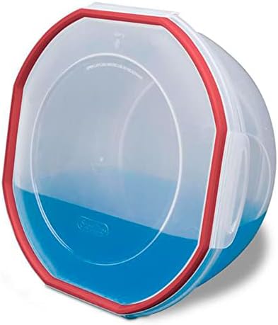 Sterilite Rocket Red Ultra Seal Latching Bowl, 4.7 Quart