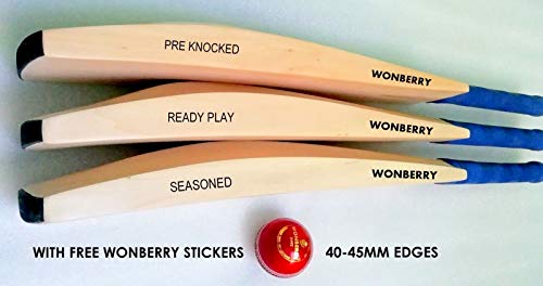 Image of Wonberry Fully Knocked English Willow 8+ Grains Limited Cricket Bat Full Size SH