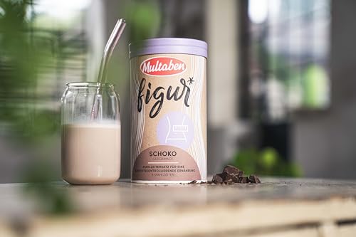 Multaben Diät Shake – proteinreicher Abnehm Shake für eine Eiweiß Diät – Schoko-Geschmack mit Vitaminen und Mineralstoffen – sättigender Diät Drink als hochwertiger Nahrungsersatz - 3 x 440g