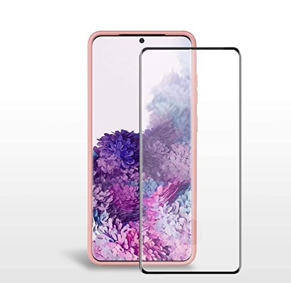 Image of Premium Tempered Glass Design for Samsung Galaxy S22 Plus Advanced Border Less Full Edge to Edge 3D Curved UV Screen Protector and Easy Installation Kit (Pack of 1) asy Installation Kit