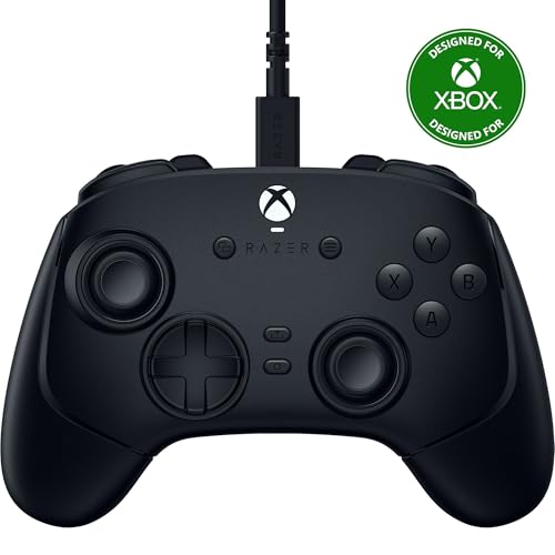 Razer Wolverine V3 Tournament Edition Wired Gaming Controller: Licensed for Xbox Series X|S, Xbox One, Windows PC – 6 Remappable Buttons – Fast Triggers – USB-C Cable – Wired Tournament Mode – Black